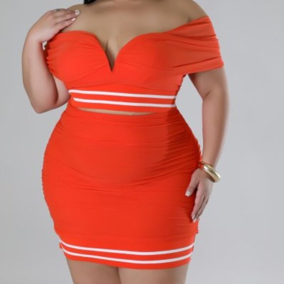 Party Skirt Set Plus Size - Picture 1 of 3